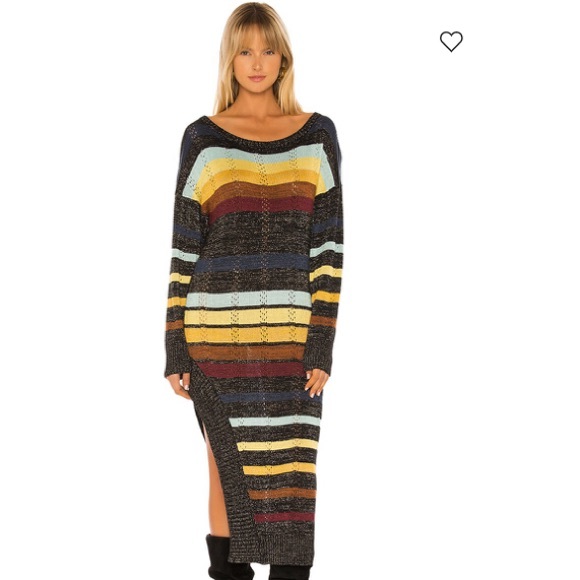 Jen’s Pirate Booty Swallowtail Maxi Knit Dress size XS / S - Picture 3 of 5